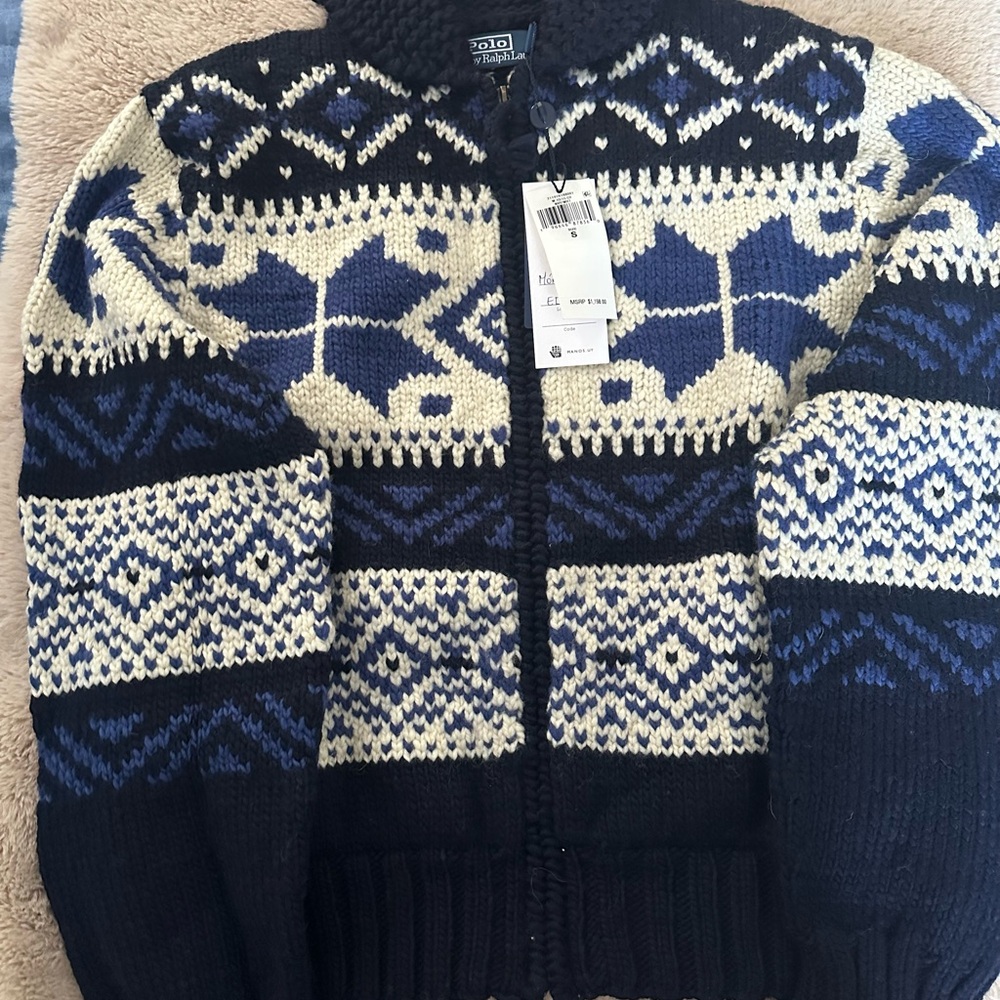 Ralph Lauren Women’s Sweater 
100% Wool